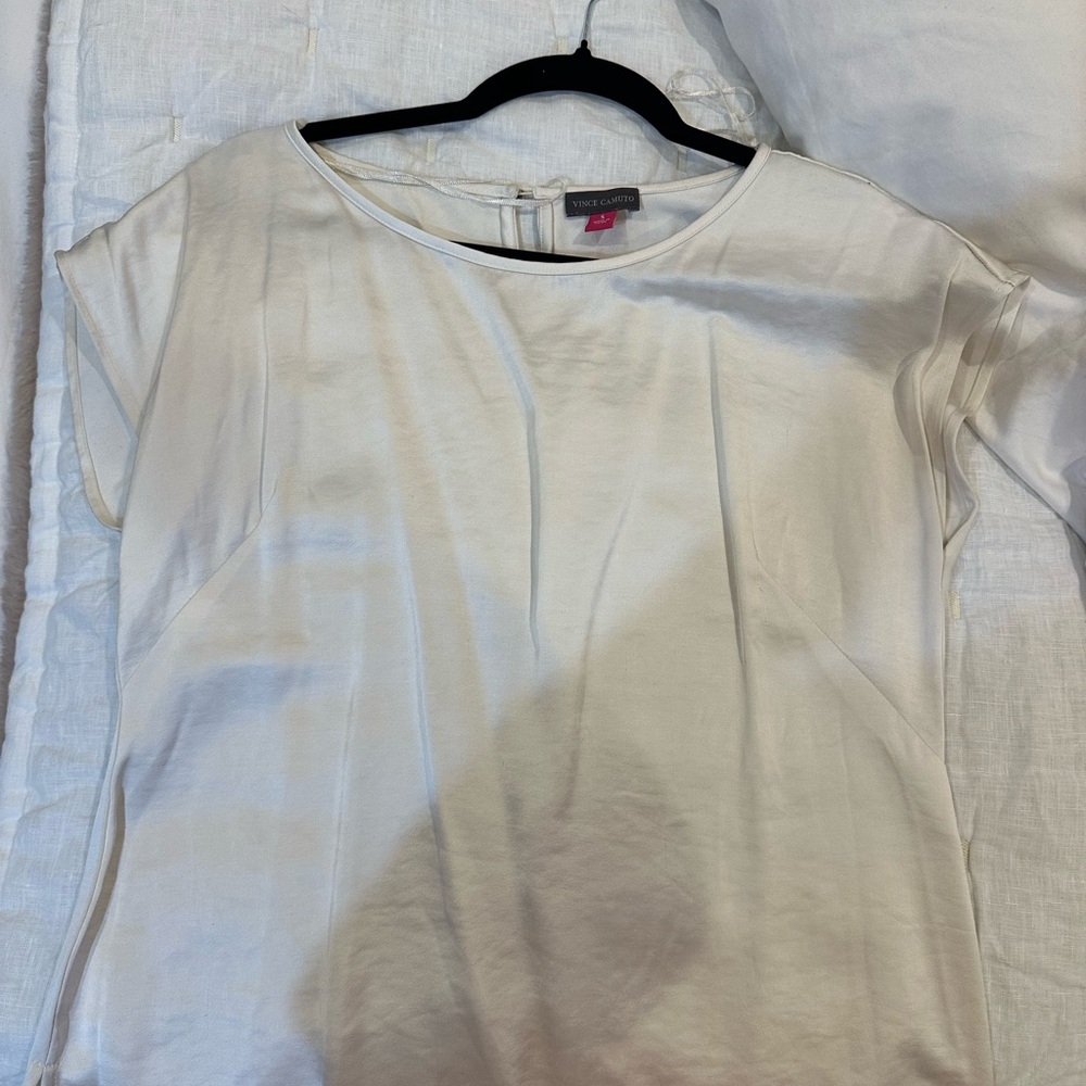 Vince Camuto Cream Blouse